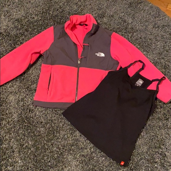 North Face fleece with FREE North Face tang top!